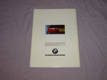 BMW 3 Series Sales Brochure, 1991. (5)