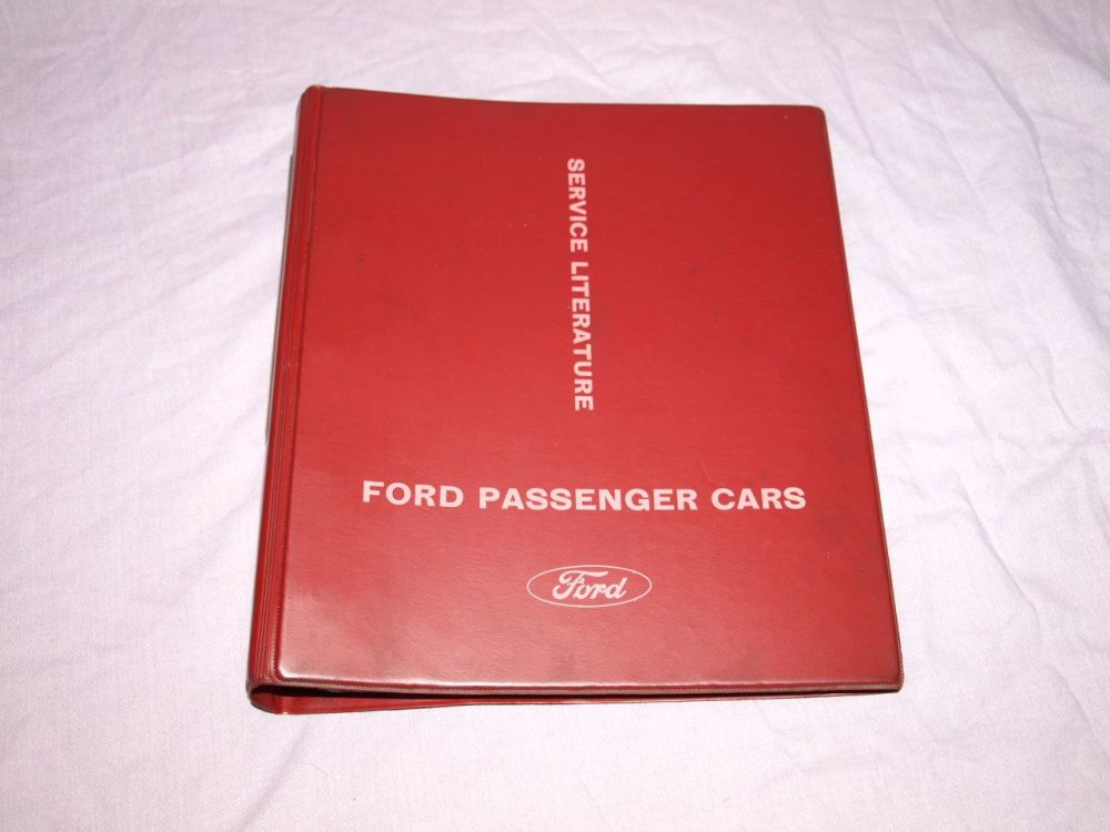 Ford Passenger Cars Service Literature, Ford Anglia.