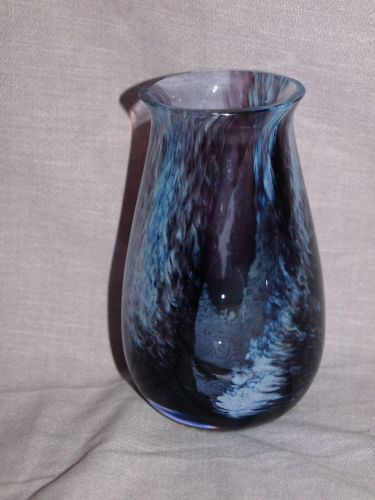 Caithness Glass Vase, Purple and Lilac. (2)