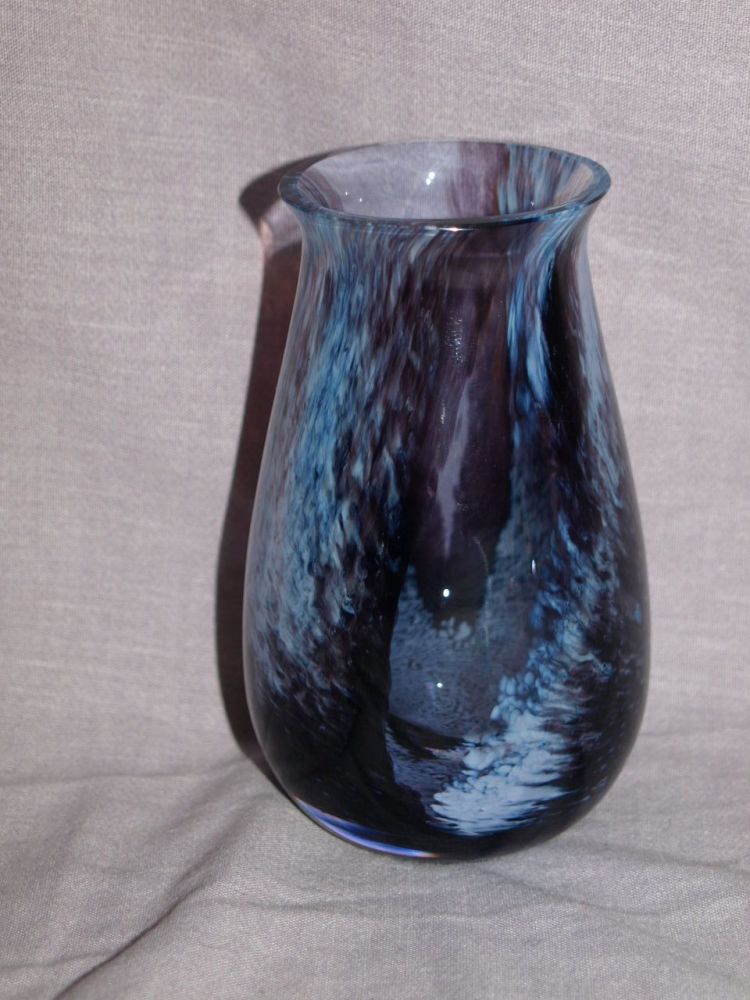Caithness Glass Vase, Purple and Lilac.