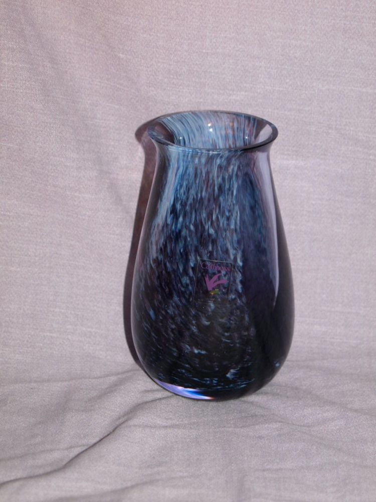 Caithness Glass Vase, Purple and Lilac.
