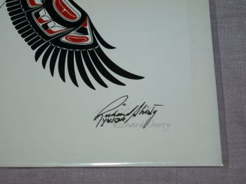 Richard Shorty Canadian Art Card, Eagle. (2)