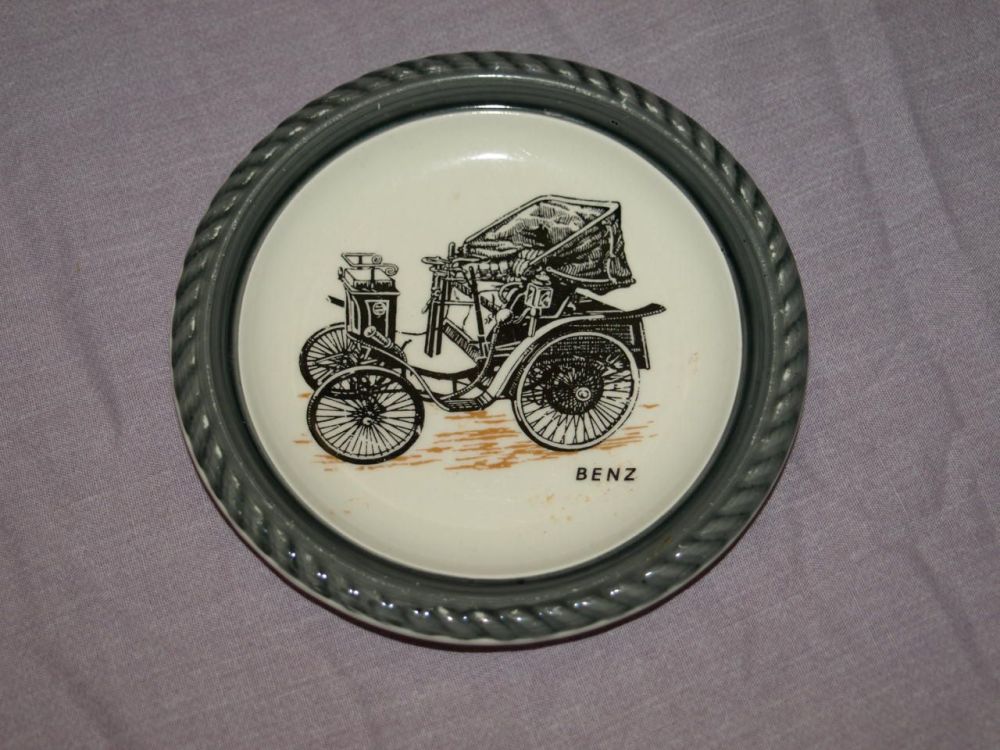 Wade Veteran Cars Dish, 1899 Benz.