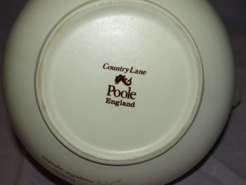 Poole Pottery Country Lane Large Ewer Jug #1 (6)
