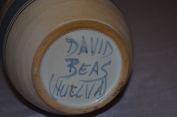 David Beas Narrow Neck Pottery Vase. Tall (6)