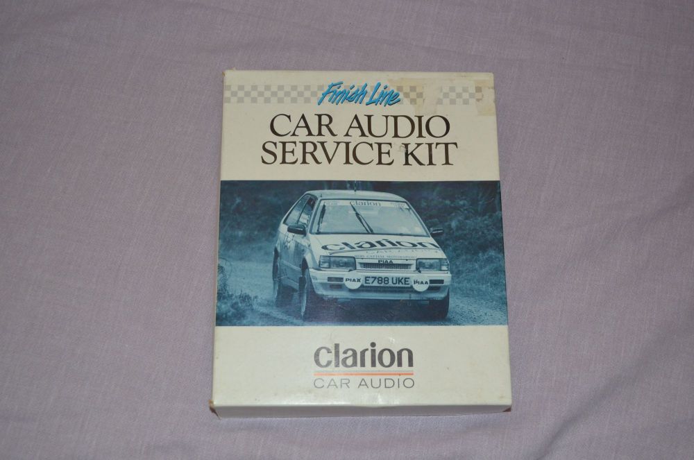 Clarion Car Audio Service Kit. Cassette Tape Head Cleaner.