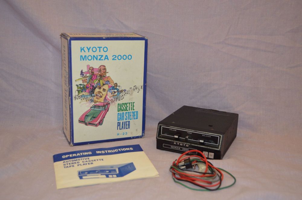 Kyoto Monza 2000 Cassette Tape Player. 1970s.
