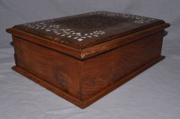 Art Nouveau Hardwood Writing Chest by Past Times. (6)