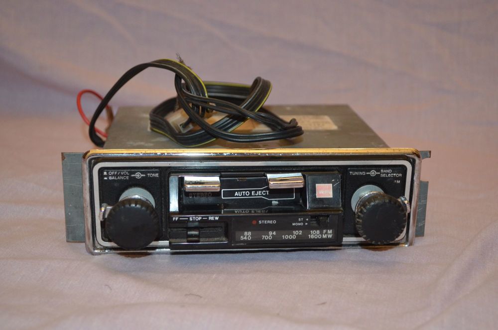Vintage Sharp RG-5200X Classic Car Stereo Radio Cassette Player.