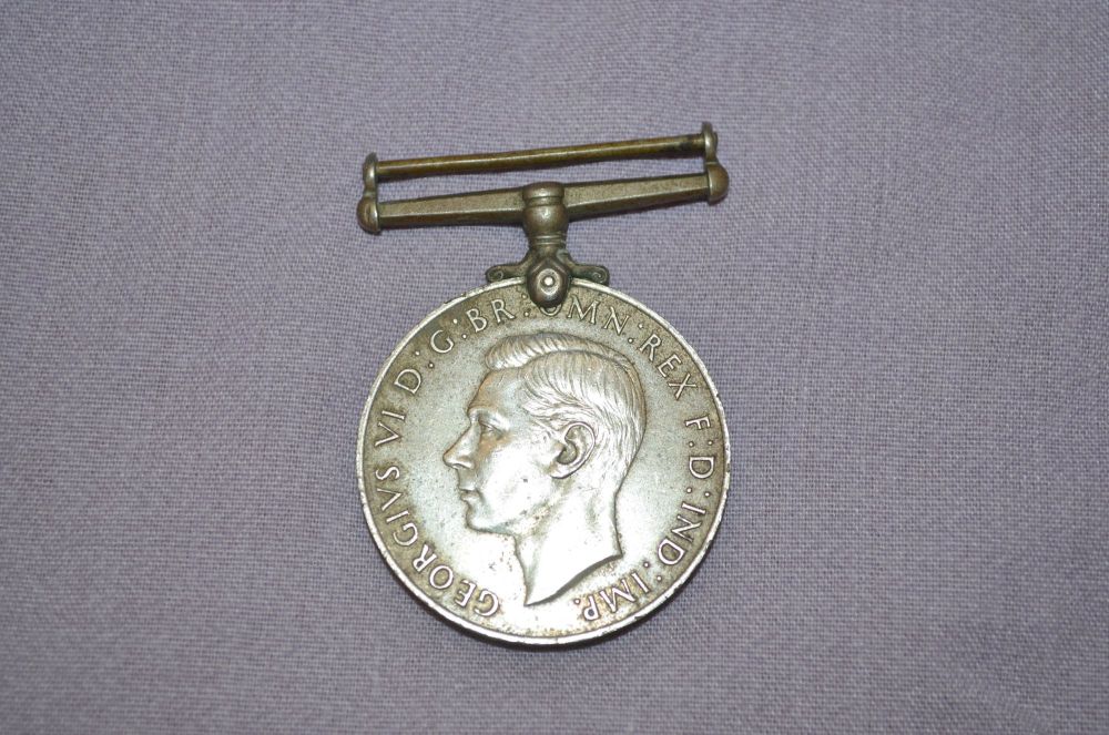 WWII 1939 – 1945 Genuine Defence Medal.