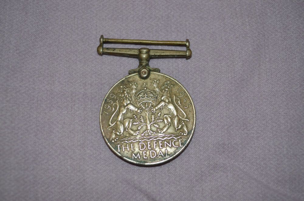 WWII 1939 – 1945 Genuine Defence Medal.