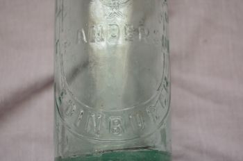 T Sanderson, Edinburgh Aqua Glass Water Bottle. (4)