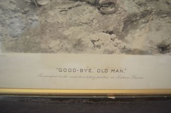 Good Bye Old Man Vintage Framed Print, F Matania. (7)