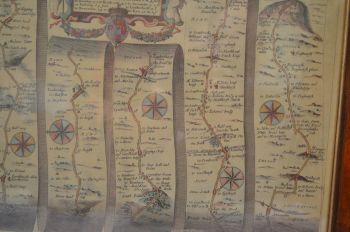 The Road From London To Rye Strip Map by John Ogilby. (8)