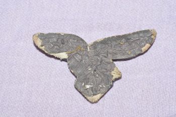 WWII Luftwaffe Embroidered Eagle Badge. (5)