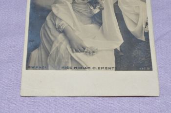 Miss Miriam Clements Vintage Postcard, 1905. (4)