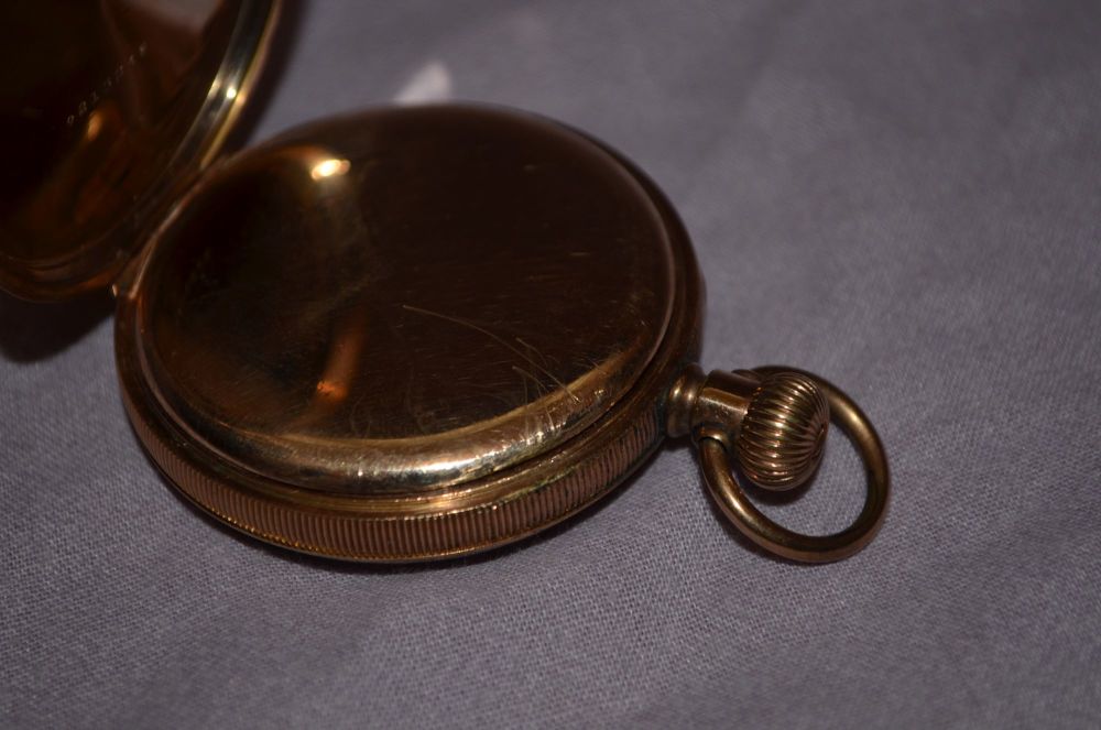 Waltham Gold Plated Pocket Watch.