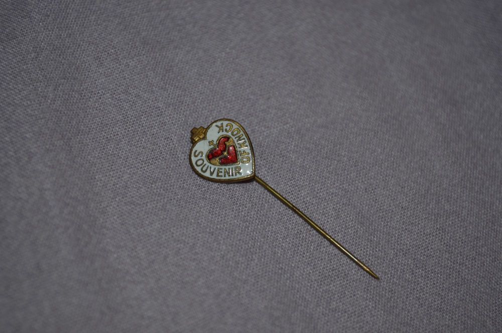 Souvenir of Knock Vintage Tie Pin.