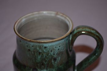 St Marychurch Pottery Green Mug. (3)