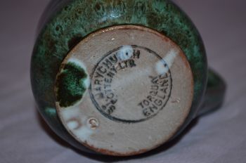 St Marychurch Pottery Green Mug. (4)