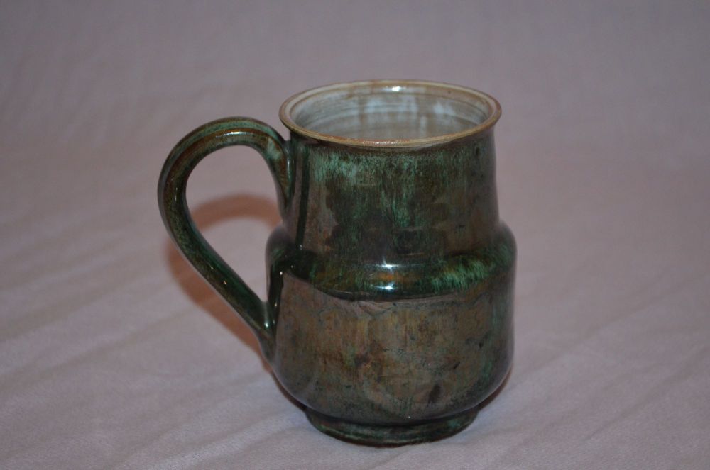 St Marychurch Pottery Green Mug.