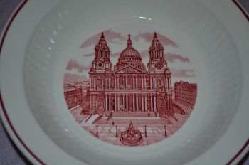 Adams London Scenes Small Bowl, St Pauls Cathedral. (2)