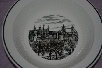 Adams London Scenes Small Bowl, Tower of London. (2)