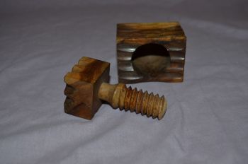 Wooden Screw Nut Cracker. (3)