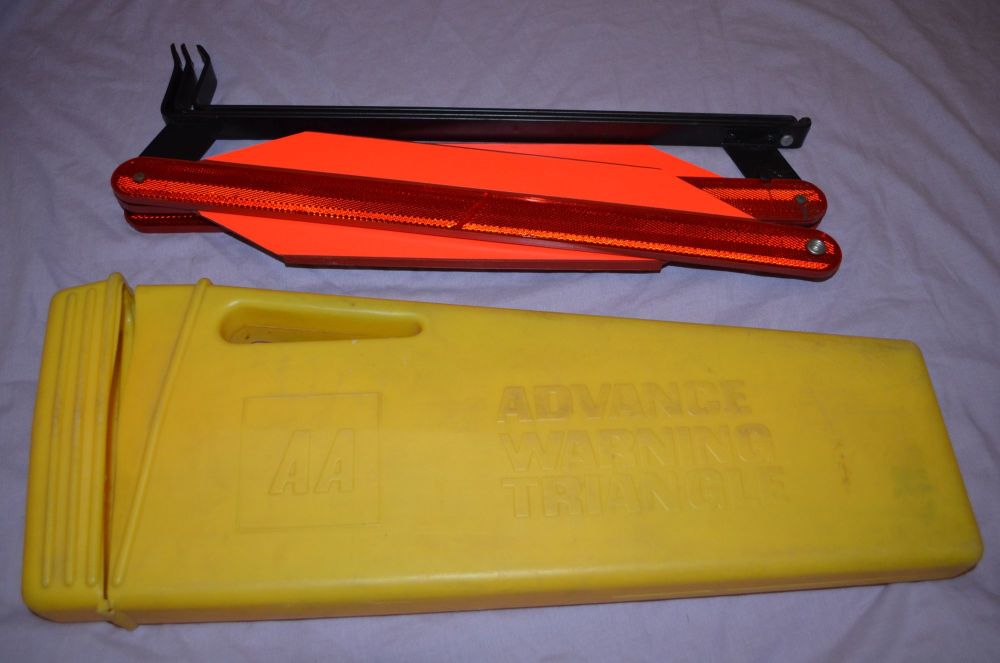 AA Car Advance Warning Triangle.