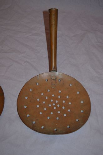 Copper Chestnut Roasting Shovels (3)