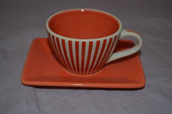 Yves Rocher Set of Coffee Cups &amp; Saucers. (4)
