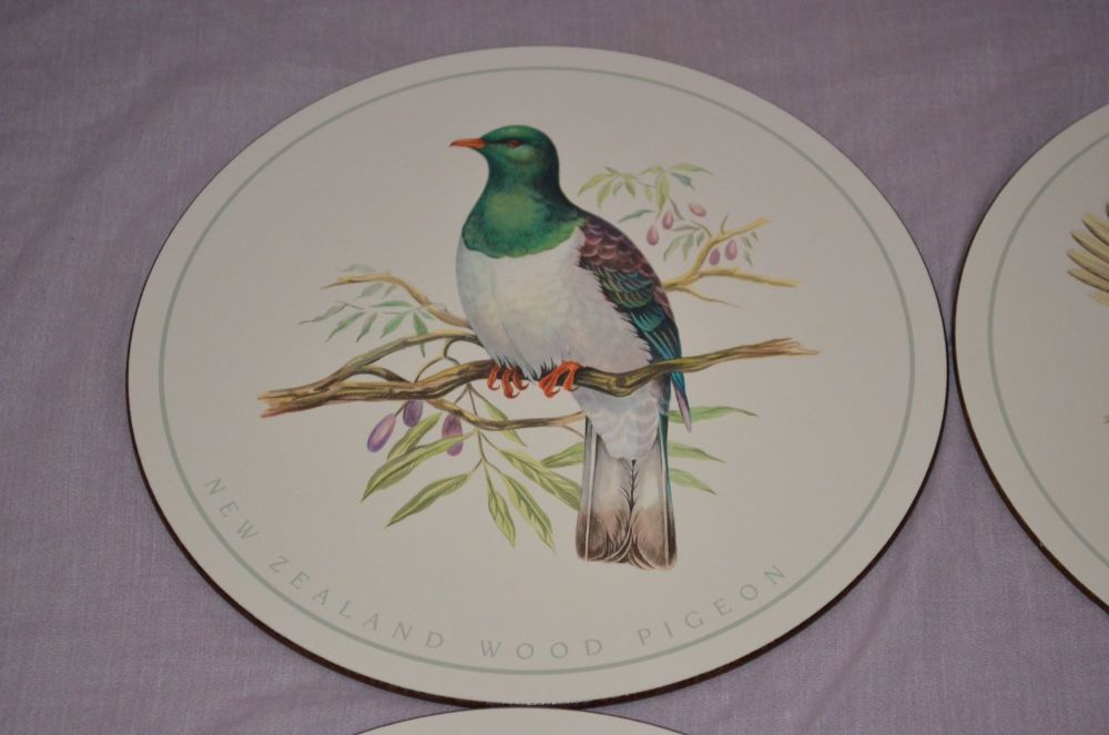 Jason Placemats, New Zealand Birds.