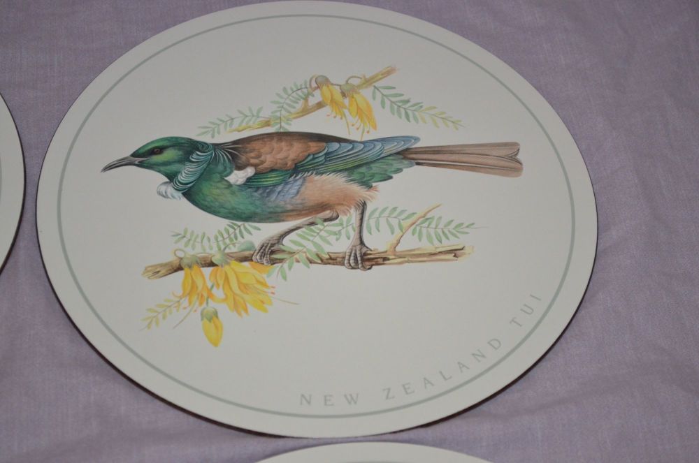 Jason Placemats, New Zealand Birds.