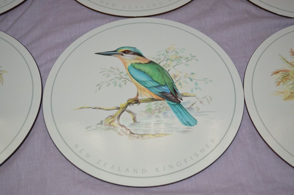 Jason Placemats, New Zealand Birds.