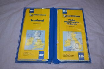 Michelin Maps of England, Scotland and Wales. (2)
