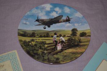 Royal Doulton Spitfire Coming Home Limited Edition Plate. (2)