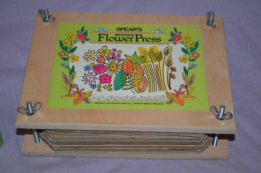Spears Wooden Flower Press.