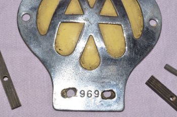 Vintage AA Badge (2)