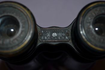 Antique J H Steward Binoculars &lsquo;The Official Bisley&rsquo;. (5)