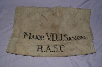 Original WW2 RASC White Kit Bag, 1940. (7)