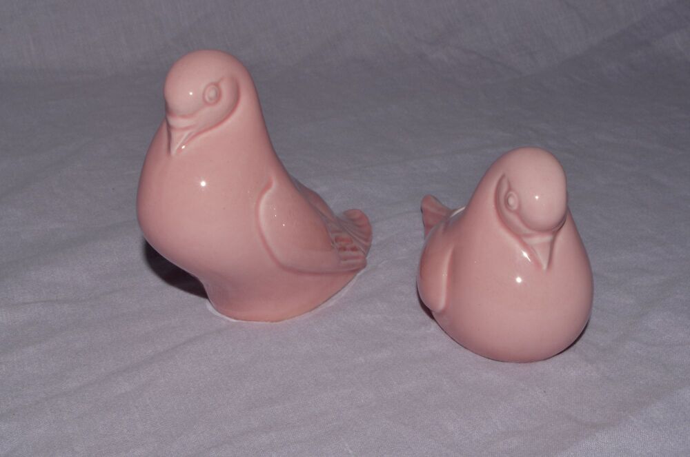 Pink Dove Candle Holders.