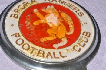 Brora Rangers Football Club Car Badge. (2)