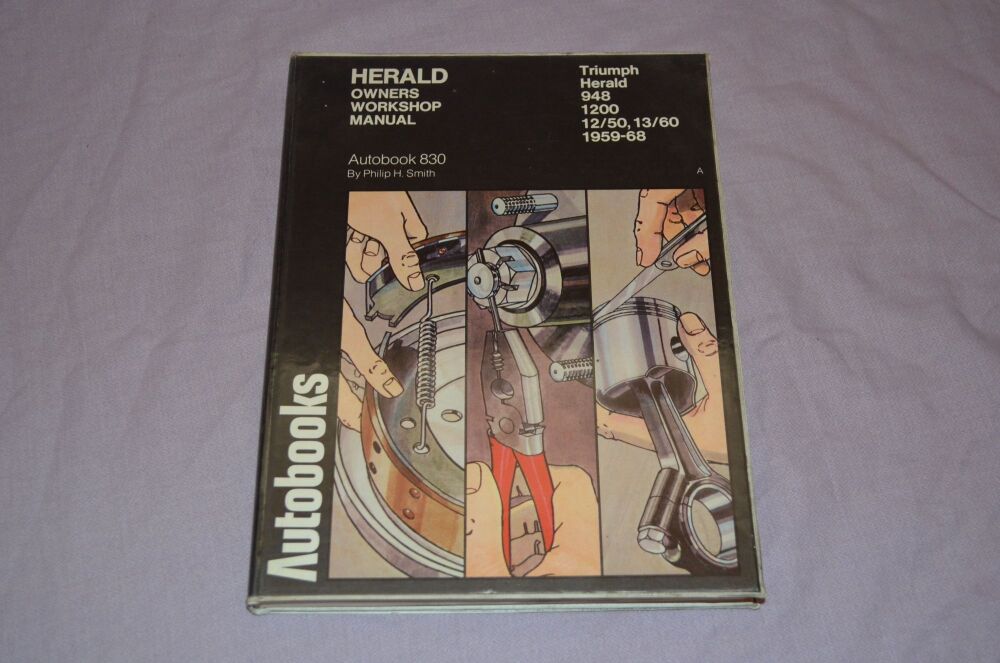 Autobooks Workshop Manual Triumph Herald 948, 1200, 12/50, 13/60, 1959-68.