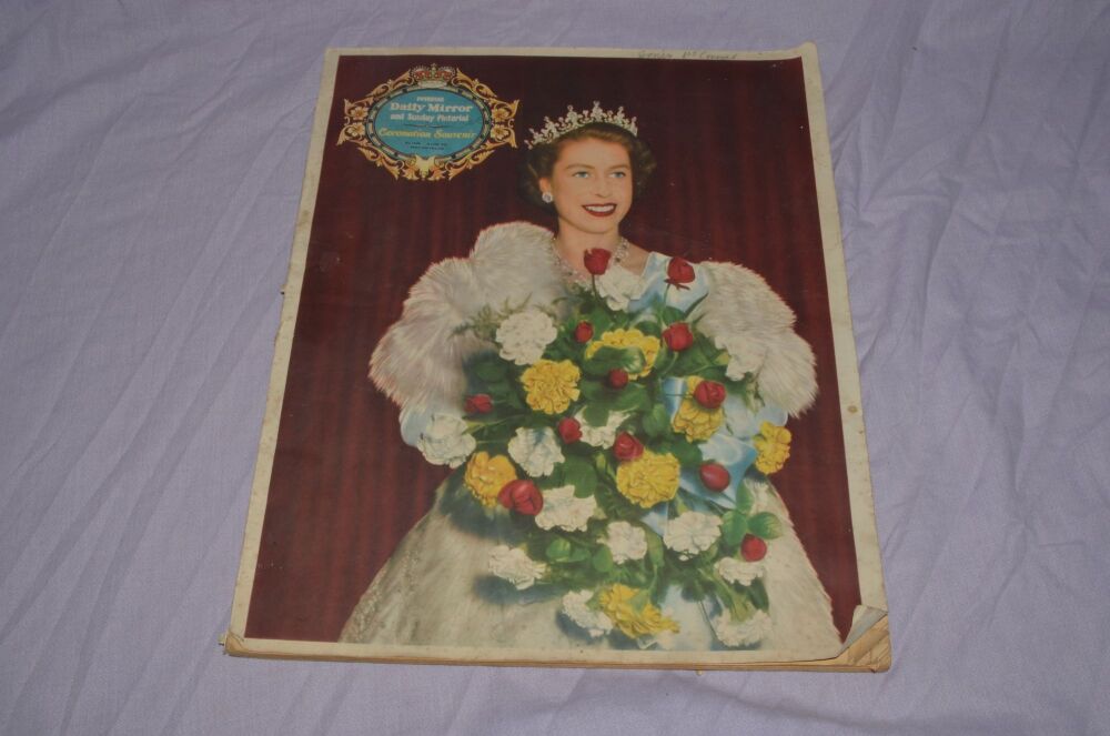 Overseas Daily Mirror Coronation Souvenir 4th June 1953.