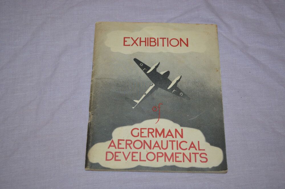 German Aeronautical Developments Exhibition Catalogue, 1940s.