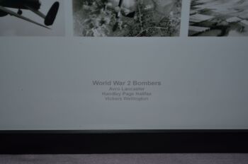 World War 2 Bombers Framed Print Avro Handley Vickers (5)