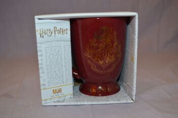 Harry Potter Burgundy &amp; Gold Hogwarts Logo Mug (3)