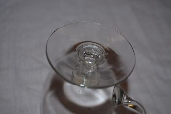 Late GeorgianEarly Victorian Glass Custard Cup (3)