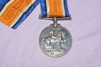 WW1 British War Medal 144352 GNR F W Coleman RA (2)