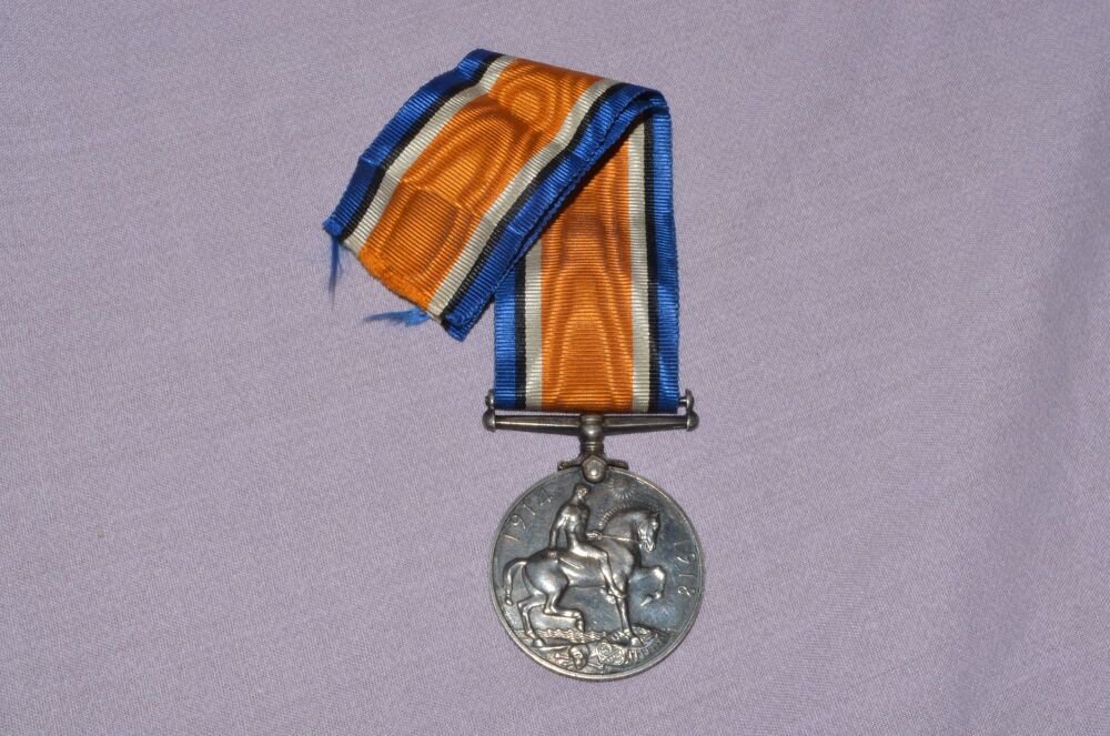 WW1 British War Medal. 144352 GNR F W Coleman R.A